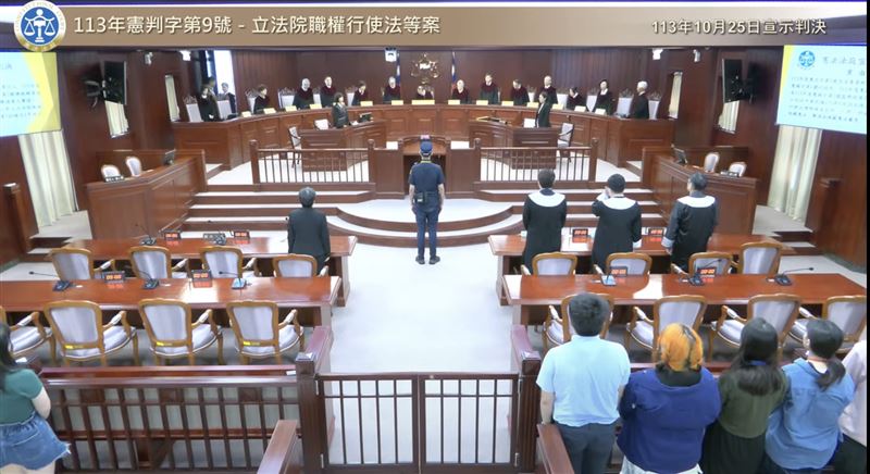 國會擴權法釋憲案宣判！大法官認部分違憲