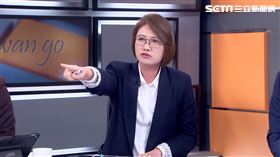 林延鳳25日在前進芯台灣談民眾黨爭議、橘子