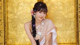 愛莉莎莎到泰國遊玩。（圖／翻攝自愛莉莎莎IG）