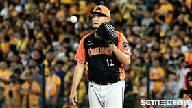 ▲中職35年台灣大賽G5，統一獅後援投手陳韻文。（圖／記者劉彥池攝影）