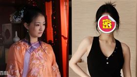 ▲當年在《甄嬛傳》中飾演甄嬛妹妹「玉嬈」的徐璐，如今變得性感嫵媚。（圖／翻攝自微博）