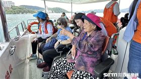 視障阿嬤圓夢搭船／受訪者提供