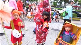 扮恰吉、蘑菇、包租婆　萬聖節「天母搞什麼鬼」登場