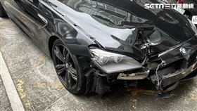 台中,行人,撞死,車禍,BMW,肇逃,北屯（圖／翻攝畫面）