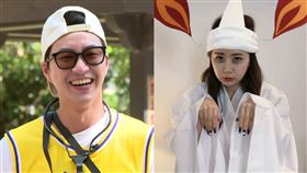 江宏傑、福原愛。（圖／台視提供、翻攝自福原愛微博）