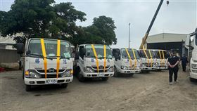 彰化,和美,吊車大王,林煙欽,告別式,吊車,車隊（圖／彰化縣議員賴清美提供）