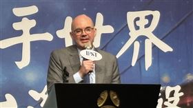 「印太戰略智庫」成立酒會  谷立言致詞「印太戰略智庫」14日舉行成立酒會，美國在台協會（AIT）處長谷立言（Raymond Greene）出席與會。中央社記者楊堯茹攝  113年10月14日