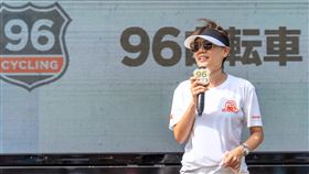 96自轉車董事長楊倩玉推動自由車運動，打造聯賽舞台。（圖／96聯賽提供）