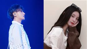 徐藝洋 黃子韜（合成圖／翻攝自徐藝洋、黃子韜微博）