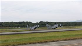 魚鷹機（V-22 Osprey）。（圖／翻攝自1st Marine Aircraft Wing粉專）