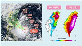 康芮　（圖／氣象署提供）