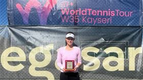 台英混血好手葛藍喬安娜。（圖／葛藍喬安娜提供）