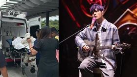 一名懷孕女粉絲去聽周杰倫時太興奮，竟然在場外接生孩子。（圖／翻攝自小紅書）