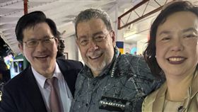 林佳龍出訪友邦聖文森並參與該國獨立大典與參訪生技農場（圖／外交部提供）