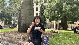 王月突赴澳洲（圖／翻攝自臉書）