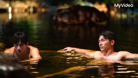 《X！又是星期一》業務部三大巨頭由曾莞婷（左起）、温昇豪、馬力歐飾演。（圖／台灣大哥大MyVideo提供）