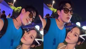 孫麥傑昨貼出影片的片段就與蔡瑞雪同框。（組合圖／翻攝自maichiehsun IG）