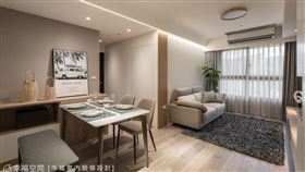 療癒沉穩森系　22坪北歐風居宅（圖／幸福空間）