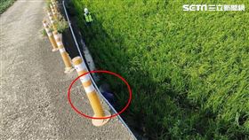 苗栗,通霄,酒駕,摔車,農田（圖／翻攝畫面）