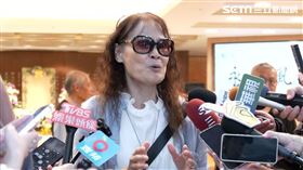 ▲張友驊台北市懷愛館公祭，遺孀陳美秀受訪