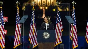 民主黨總統候選人賀錦麗批評對手川普。（圖／翻攝自賀錦麗臉書）