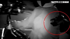 台中,執法過當,攔查,電擊槍,電擊,騎士（圖／翻攝畫面）