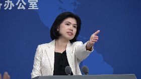 中國大陸國台辦舉行例行記者會
