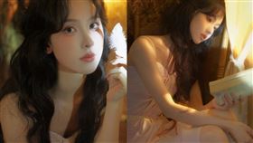 陳都靈（合成圖／翻攝自陳都靈微博）