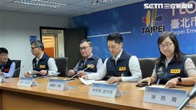 蔣萬安主持台北市政府康芮(KONG-REY)颱風第1次整備會議。（圖／記者許皓婷攝影）