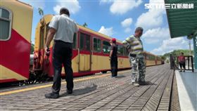 火車過山洞...裡面有人! 阿里山林鐵禮賓車出包