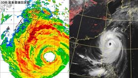 康芮今風雨浪最顯著　2地眼牆上強風驟雨