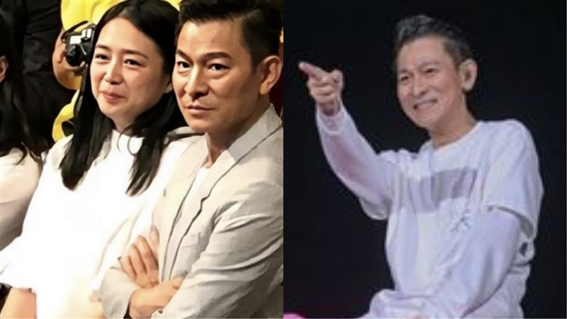 劉德華不畏強颱開唱　昔罕替老婆發聲閃瞎