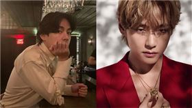 bts v （合成圖／翻攝自V IG）
