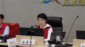 康芮強颱，台中，盧秀燕，災害應變中心（圖／翻攝畫面）