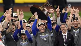 ▲佛里曼（Freddie Freeman）奪下世界大賽MVP。（圖／美聯社／達志影像）