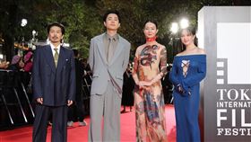 《雨中的慾情》成田凌、森田剛、中村映里子、李杏、竹中直人。（圖／2024TIFF提供）