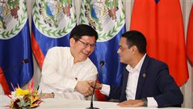 林佳龍訪問貝里斯（圖／翻攝自林佳龍臉書）