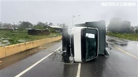 休旅車,貨車,颱風,陣風,吉安鄉,花蓮,康芮