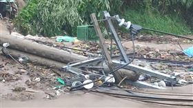 台中,颱風,康芮,停電,搶修,台電,員工,無名英雄,山區（圖／台電提供）