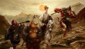 西天取經；翻攝自百度百科