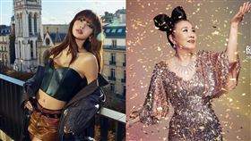 lisa、汪明荃（合成圖／翻攝自lisa IG、Klook汪明荃演唱會2024）