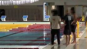 台中,游泳訓練中心,自由潛水,泳客,溺水,意外,教練,溺斃（圖／翻攝畫面）