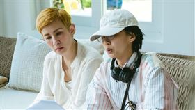 《我談的那場戀愛》導演何妙祺、張天賦、吳君如。（圖／甲上提供）