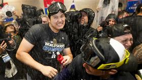 ▲大谷翔平在道奇拿下世界大賽冠軍。（圖／美聯社／達志影像）