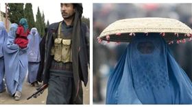 阿富汗塔利班禁女性在公共場合說話。（示意圖／達志／美聯社）