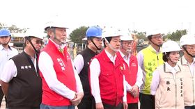 賴清德、林姿妙視察宜蘭縣五結防潮閘門改善工程