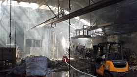 遠東紡織,火警,新埔,竹北,濃煙（圖／翻攝畫面）