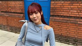 金針菇前往英國遊玩。（圖／翻攝自金針菇IG）