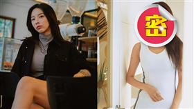 奎丁「臉蛋動1手腳」沒想到竟判若兩人。（圖／翻攝自zamy_ding IG）