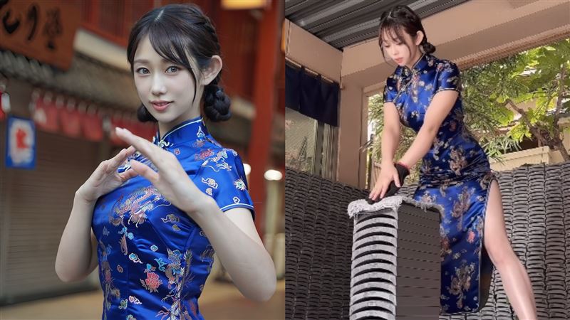 「真人版春麗」徒手震破15瓦片！背景超狂